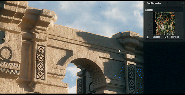 Blender快速生成逼真藤蔓插件 Ivy Generator V1.0.0 Blender快速生成逼真藤蔓插件 Ivy Generator V1.0.0