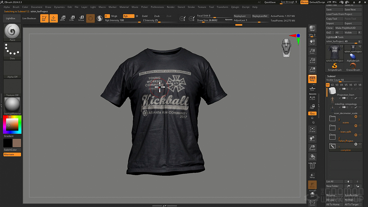 Maya+ZBrush高效打造VFX数字替身工作流程详解教程 Creating Efficient Digital Doubles for VFX 10006.jpg