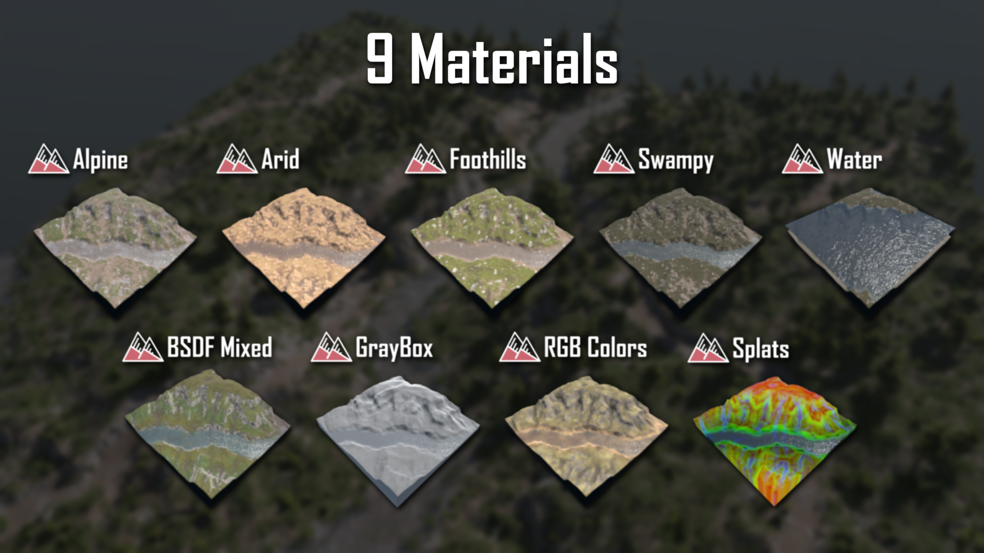 Blender插件|自然地形节点资产预设 Djh Terranode: Terrain Modifiers v7 image_03.png