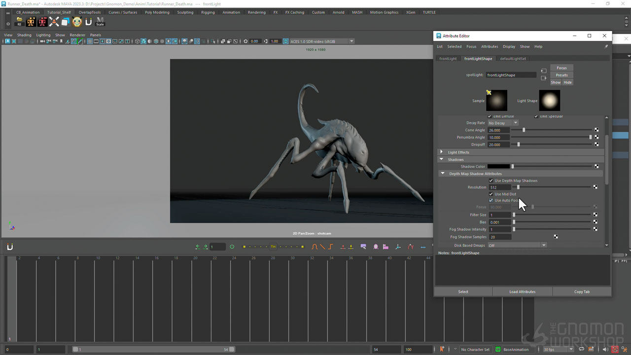中英文字幕-Maya游戏生物动作绑定动画课程 The Gnomon Workshop – Creature Animation for Games CBR01-9.jpg
