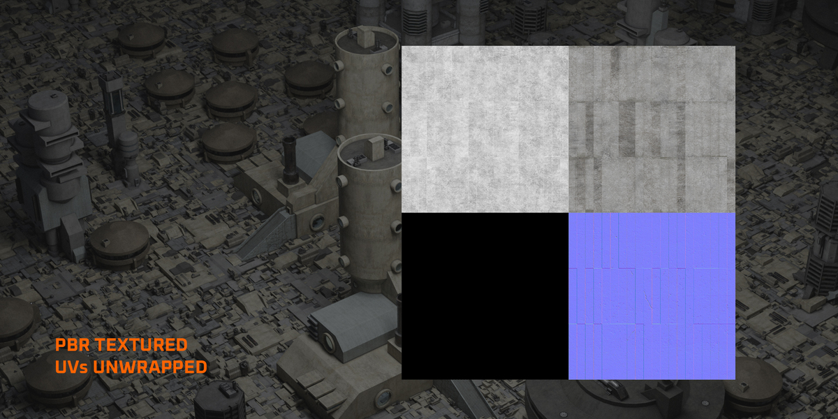 Blender野兽派未来科幻建筑模型资产 Dystopian Blocks – Brutalist Structures Kitbash Buildings image_processing20250505-2-ksi8ye.jpg