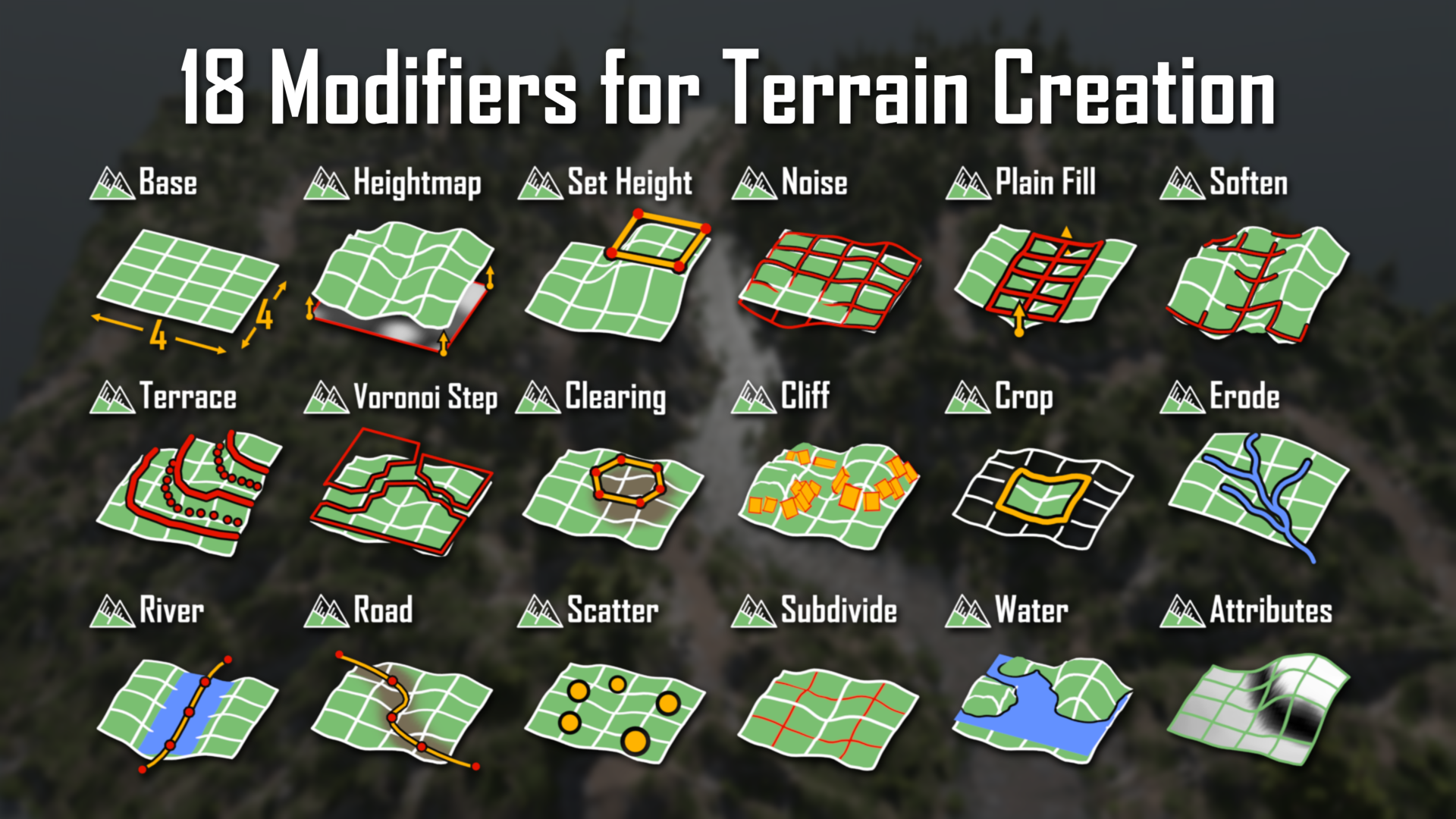 Blender插件|自然地形节点资产预设 Djh Terranode: Terrain Modifiers v7 image_01.png