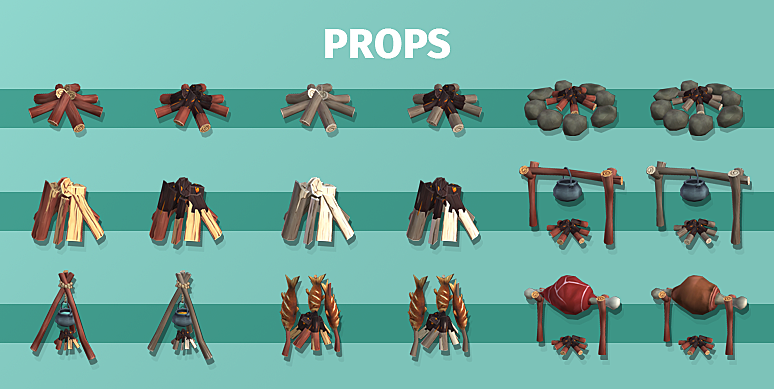 138款Blender卡通手绘低多边形生存主题3D模型资产 Survival Asset Kit dee34a26-d00e-44e3-b935-7d34d08c642a.png