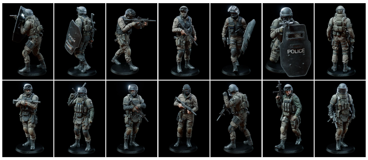 3D模型|突击特警部队人物角色防弹衣冲枪械装备模型包 BigMediumSmall – SWAT (Blender/FBX格式) QQ20241205-140156.png