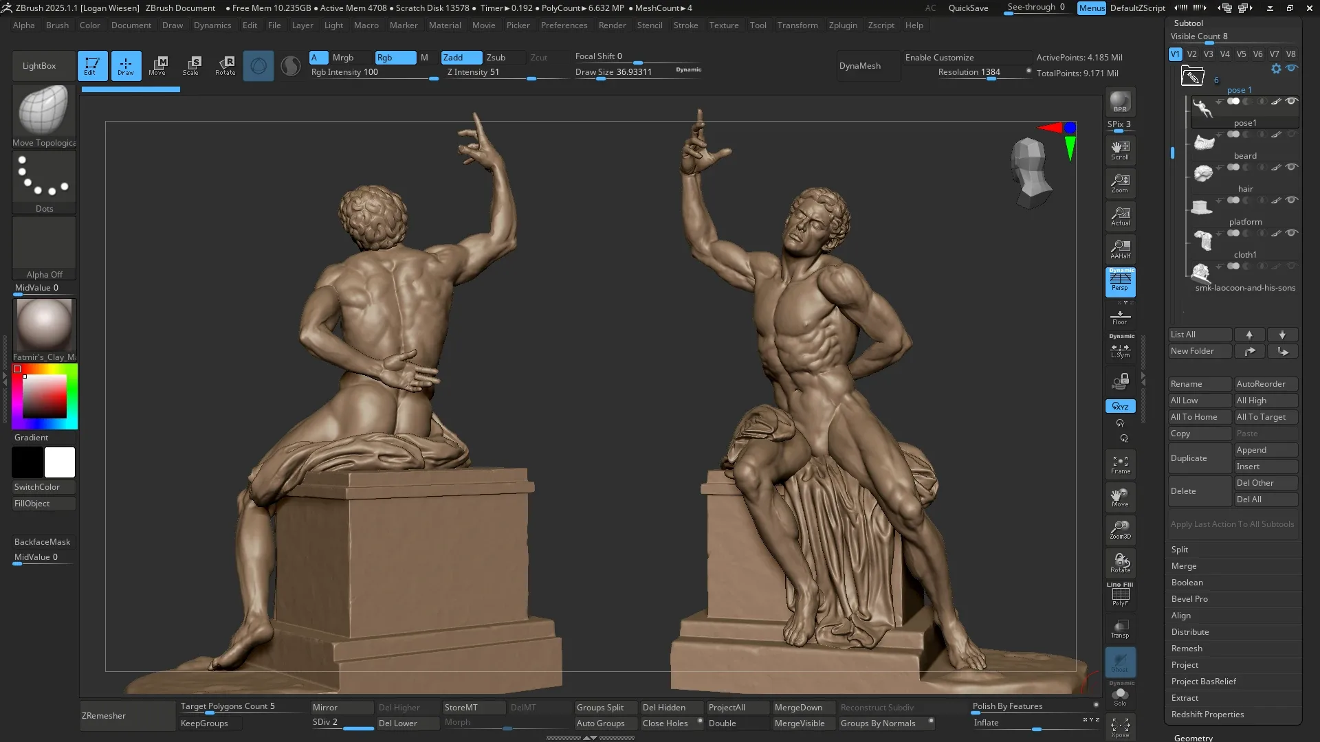 中英文字幕-ZBrush人物雕塑人体骨骼肌肉解剖雕刻全面教程 Flipped Normals – Master Figure Sculpting bac50947-c334-47cf-b974-a11825519cb4.webp