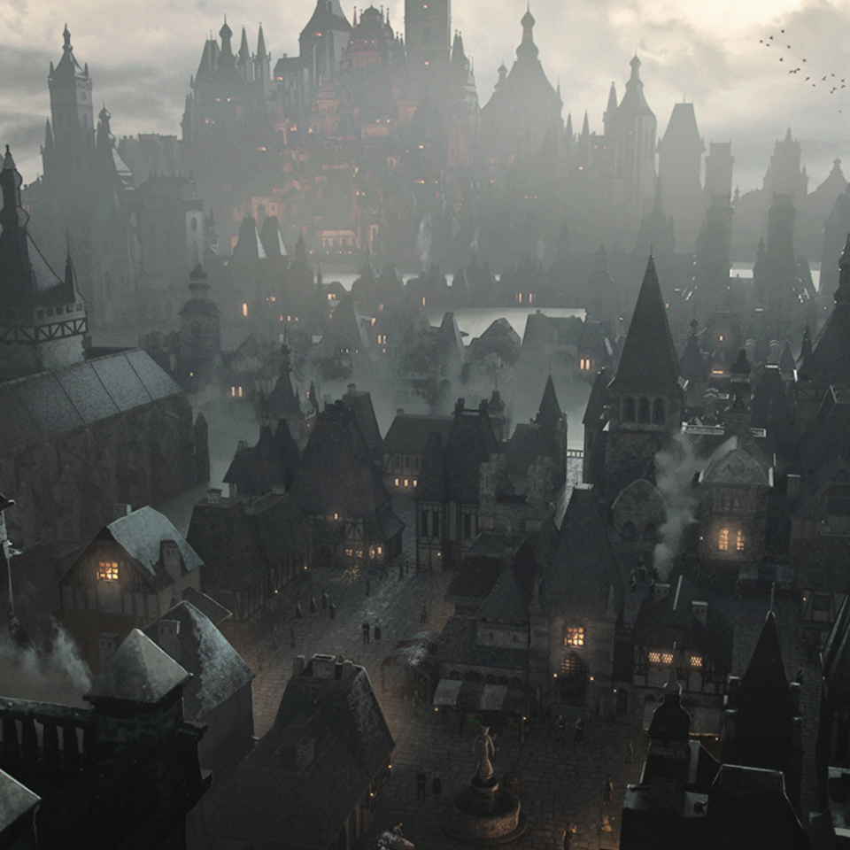 奇幻中世纪黑暗王国城堡城市建筑3D模型资产(Blender/C4D/FBX/OBJ/UE5等格式) Kitbash3D – Dark Fantasy FULL 10002.png