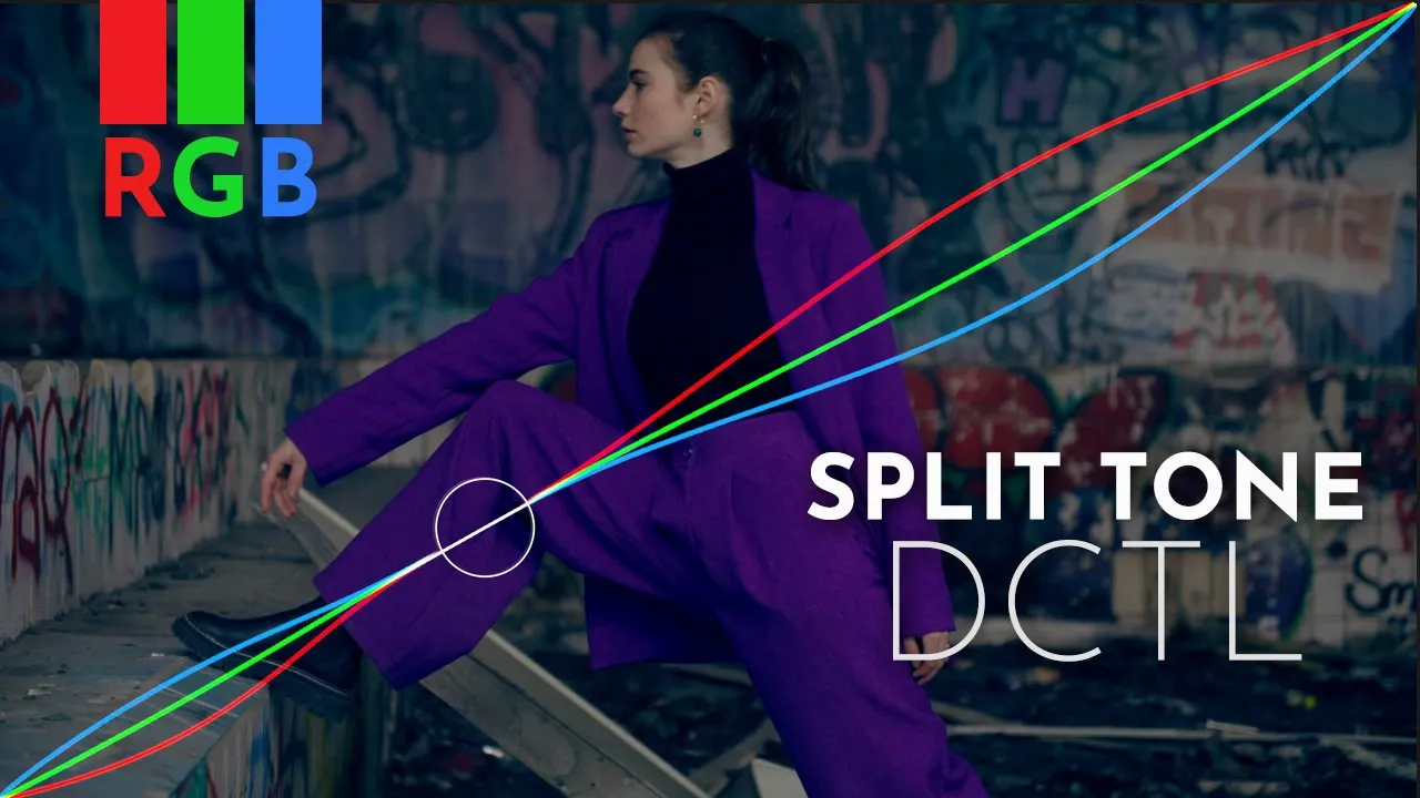 达芬奇高光和阴影分离调色DCTL节点预设 MonoNodes – RGB SPLIT TONE DCTLS v2.0 for DaVinci Resolve Studio