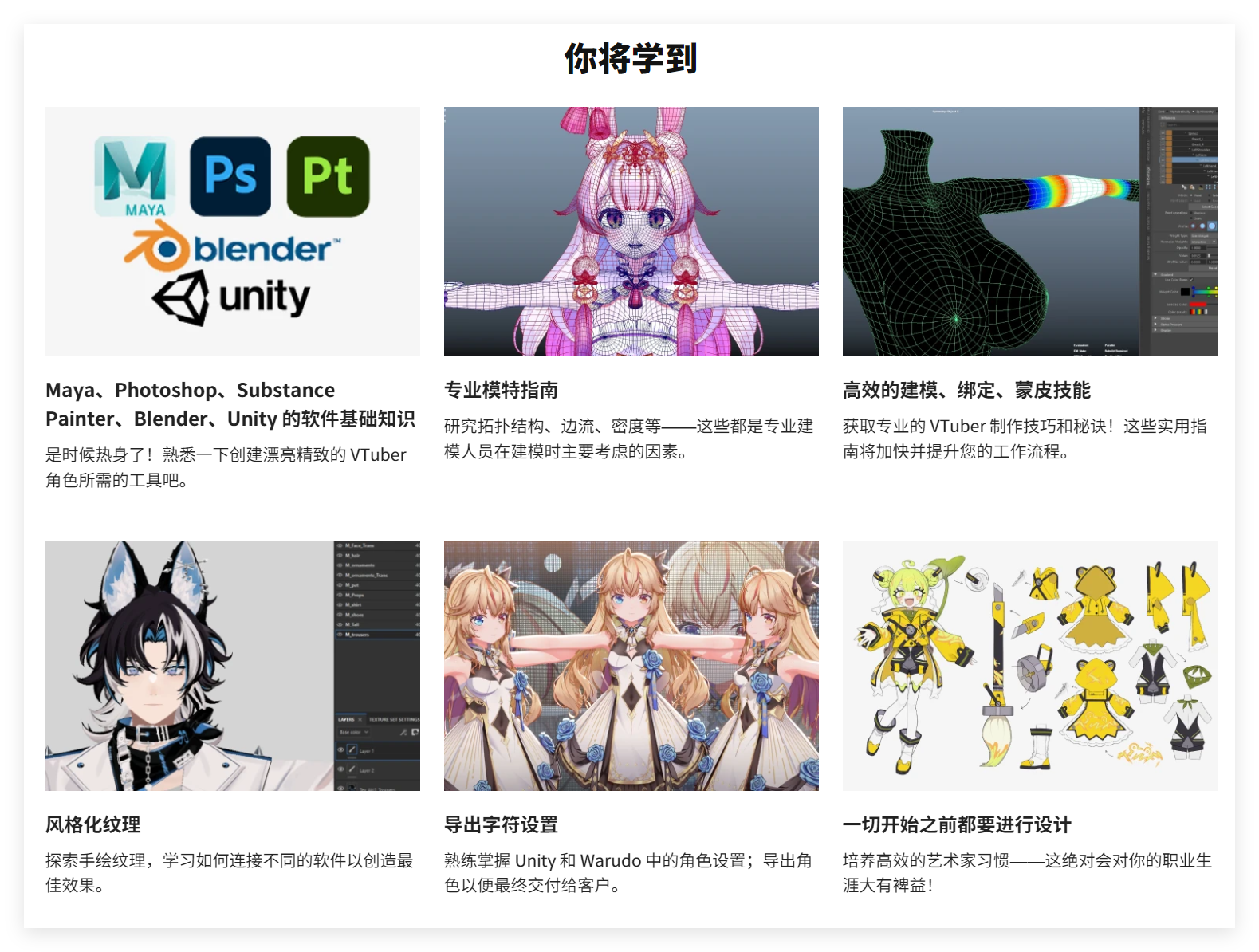 中英文字幕-Coloso Maya/Blender/Unity二次元三维虚拟主播VTuber角色建模绑定动画教程 QQ20260604-091355.png