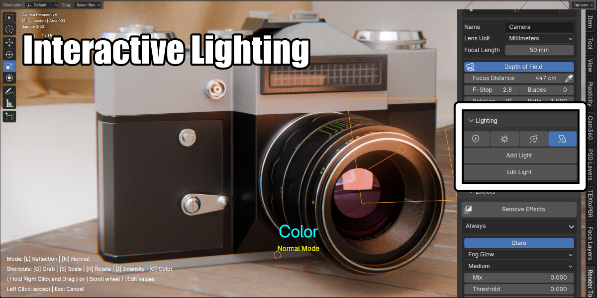 Blender一键HDRI灯光相机特效渲染插件 Render Toolbox V1.2 image_processing20250619-2-rwgks2.png