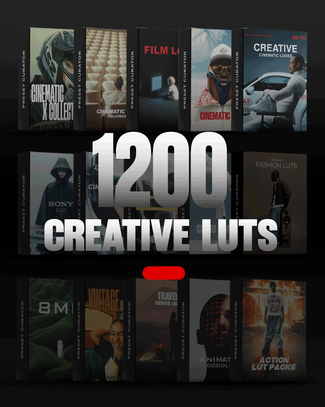 1200+专业电影级调色LUTs终极捆绑包 Presetcurator Creative Cinematic LUTs Master Bundle c1343132-c1ae-4c2f-87d7-58a7ea00f3c5.webp