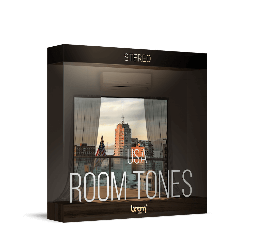 室内环境白噪音无损音效素材 Boom Library – Room Tones Usa