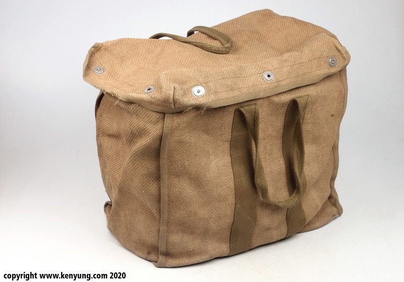 German parachute deposit bag for World War II German parachute