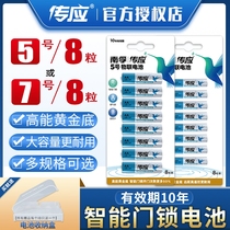  Chuanying Chuanying smart door lock Alkaline battery No 5 LR6 no leakage mouse electronic password fingerprint lock AA childrens toy remote control battery Hotel credit card induction lock Anti-theft lock wholesale