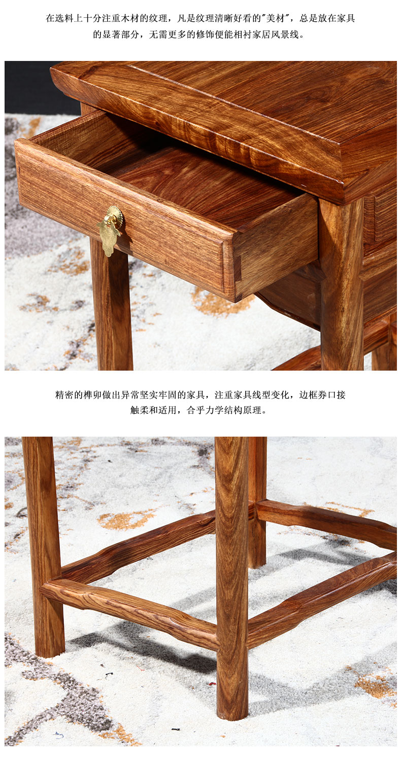 Hedgehog đỏ gụ đồ nội thất gỗ đàn hương với gỗ hồng mộc bàn cà phê bơm Kung Fu Trung Quốc gỗ bàn cà phê nhỏ bên một vài bàn trà đơn giản - Bàn trà bộ bàn ghế sofa phòng khách