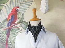 Star ● Korean moderator Sun Mens long silk scarf double scarf business shirt long square scarf-17 colors