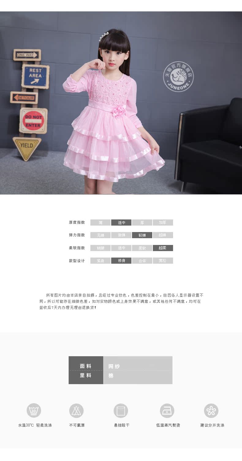Robes pour fille JUNEONE - Ref 2046403 Image 7