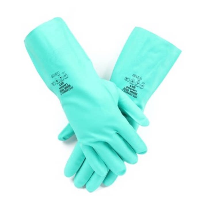 Rekland EN15F nitrile rubber high-performance anti-chemical glove