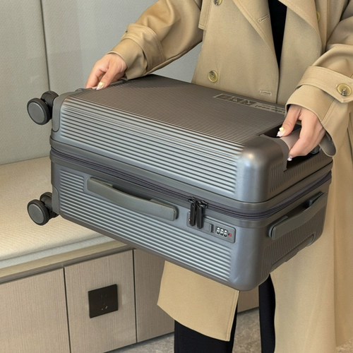 Взрывобезопасный вместительный и большой чемодан с молнией с разделителями для путешествий