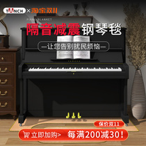 Piano carpet suction sound insulation noise reduction mat moisture-proof heat insulation shock absorption home carpet thickened custom electric piano floor mat
