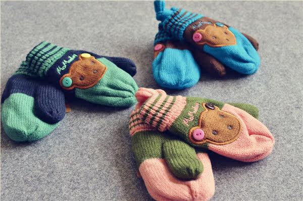 Gants pour enfants en de laine - Ref 2149341 Image 8
