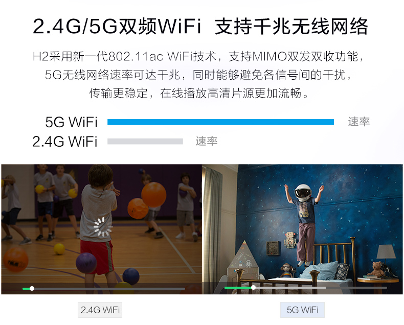 Máy đo cực lớn không có màn hình TV H2 HD máy chiếu gia đình nhỏ thông minh Máy chiếu gia đình không dây 1080P - Máy chiếu