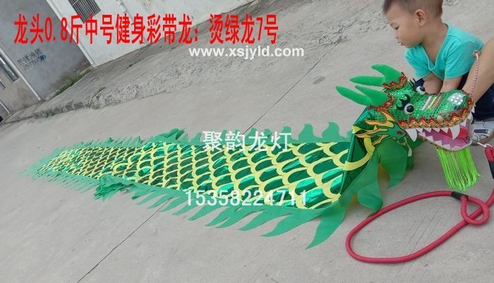 Floating dragon ribbon dragon gym dragon Dragon Hand Dragon Hand Dragon Rope Dancing Dragon Rope Dragon dragon Dragon Rope dragon head 8 Two Long 8 m