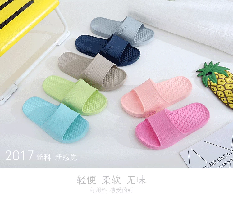 Nhà mùa hè từ kéo dép chống trượt nhà phòng tắm dép nhựa không thấm nước dép khách sạn và dép nam nữ