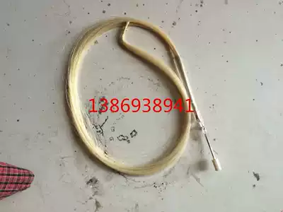 Erhu bow spare ponytail hair send transparent bow fish natural true ponytail high-grade white ponytail spare ponytail