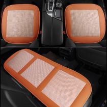 Car cushion summer cool pad without backrest Three-piece cushion monolithic seat ventilation and ventilation four-season universal seat cushion