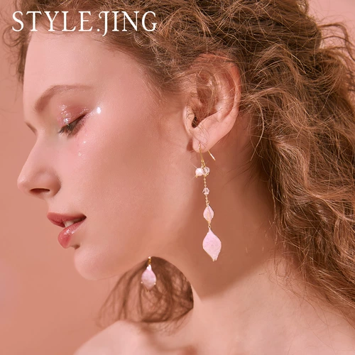 Серьги, искусственные клипсы из жемчуга, стиль, золото 14 карат