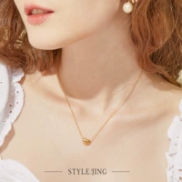 Модное ожерелье, цепочка до ключиц, стиль, серебро 925 пробы, простой и элегантный дизайн