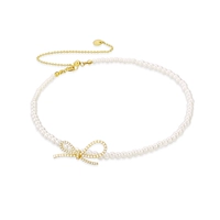 Чокер с бантиком