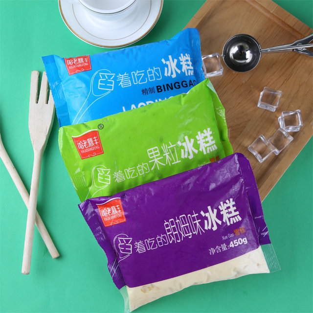 Harbin Harold Dingfeng Ice Cream Delicious Ice Cream Ice Cream Ice Cream Ice Cream Ice Cream 4 packs of ice cream to eat