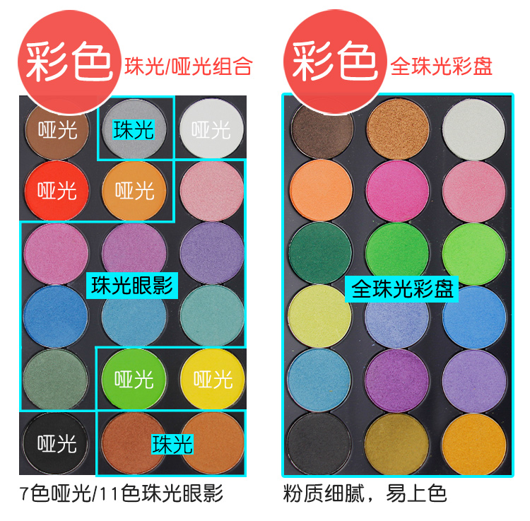 Bảng màu mắt 18 màu pearlescent mờ bảng phấn mắt trang điểm ấm áp màu nude trang điểm màu đất nhiều màu trang điểm món ăn không bay bột bảng morphe
