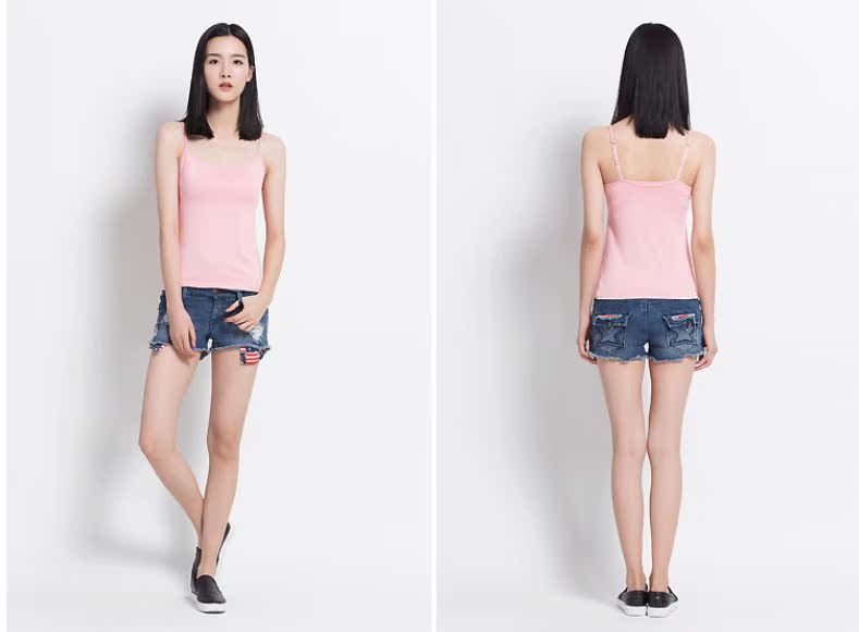 Áo thun nữ dáng dài, quần lọt khe, áo ngực miễn phí, áo ngực một mảnh có khóa ngực áo thun ba lỗ nữ tập gym