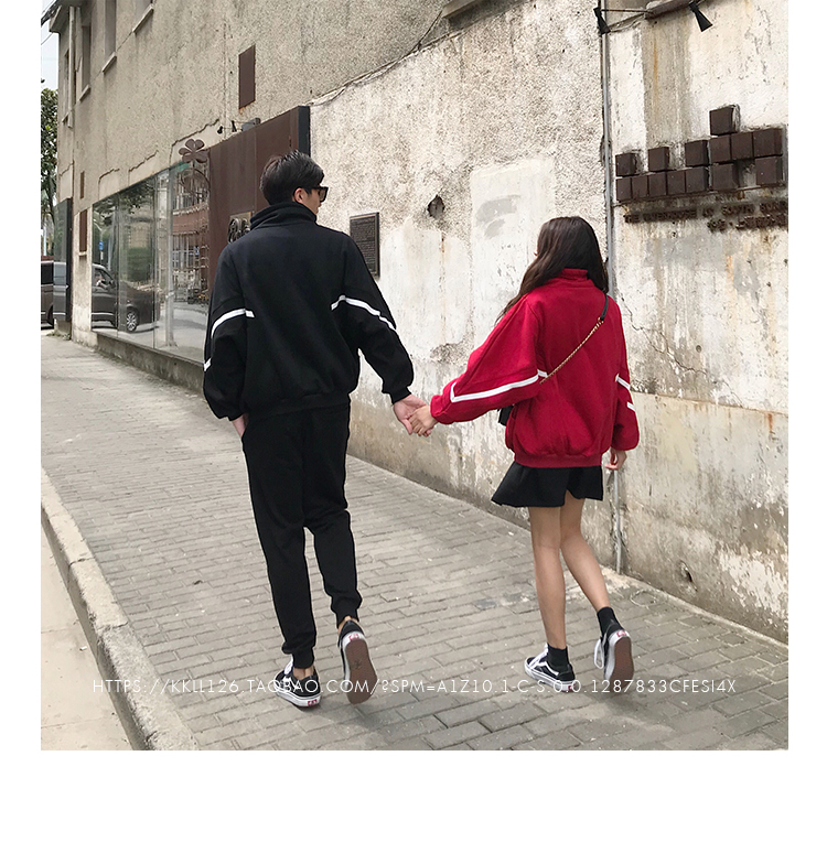 Một cặp vợ chồng của gia đình chị em 2018 mới mùa đông áo khoác ngắn nữ mùa thu đông thoi trang nu