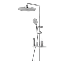 Odebao shower head set full copper constant temperature rain shower head pressurized bath home bathroom faucet