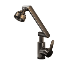 Odebao mechanical arm universal faucet bathroom basin hot and cold basin basin bathroom washbasin faucet