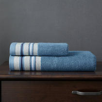 Bamboo fiber wide section towel two-piece combination bath towel towel five-star hotel bath towel for hotel