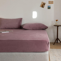 Velvet single-bed hat single product Simmons cover mattress cover thickened and warm 1 2M 1 5M1 8 m
