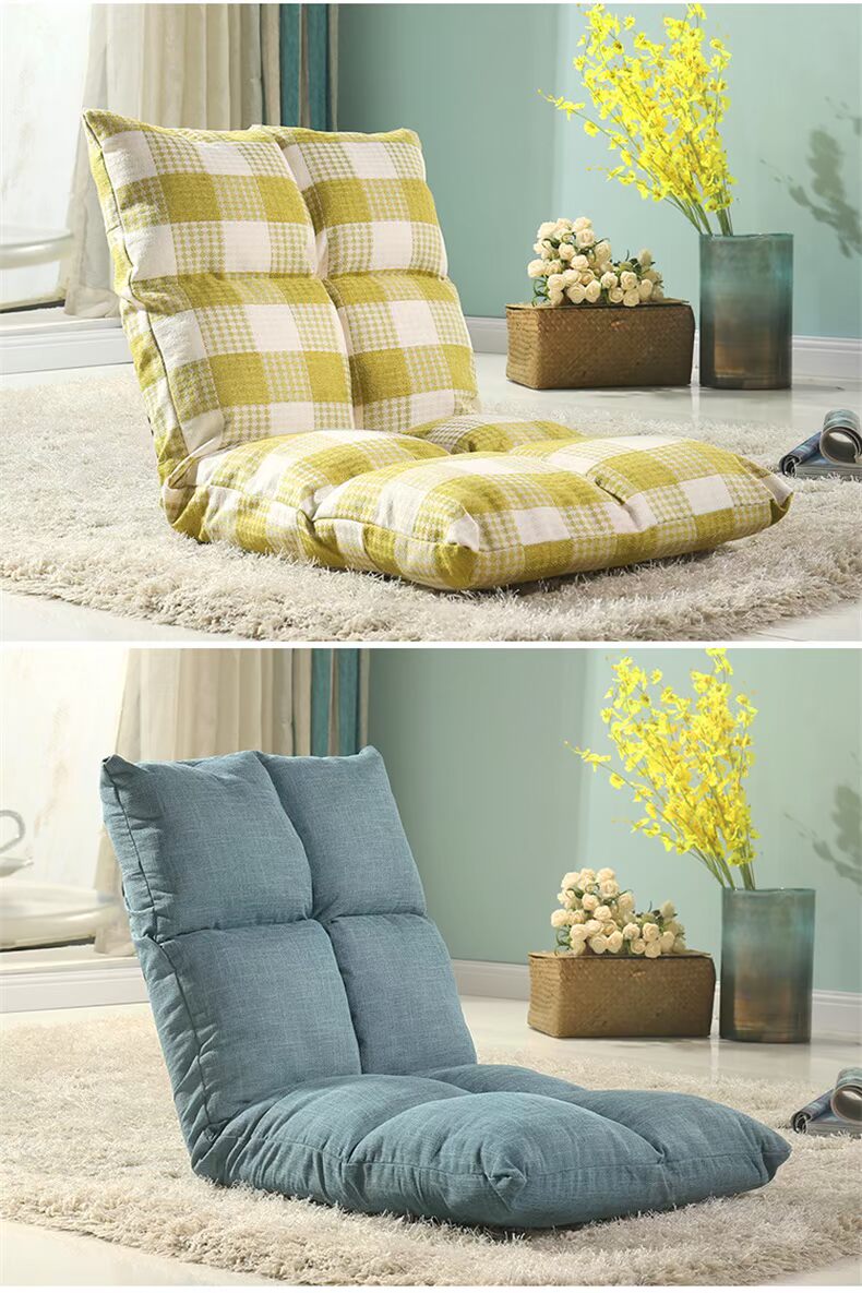 Solatube beanbag tatami giường đơn sofa và ghế gấp ghế sofa ghế bành sàn cửa sổ khoang ghế nhỏ - Ghế sô pha sofa da