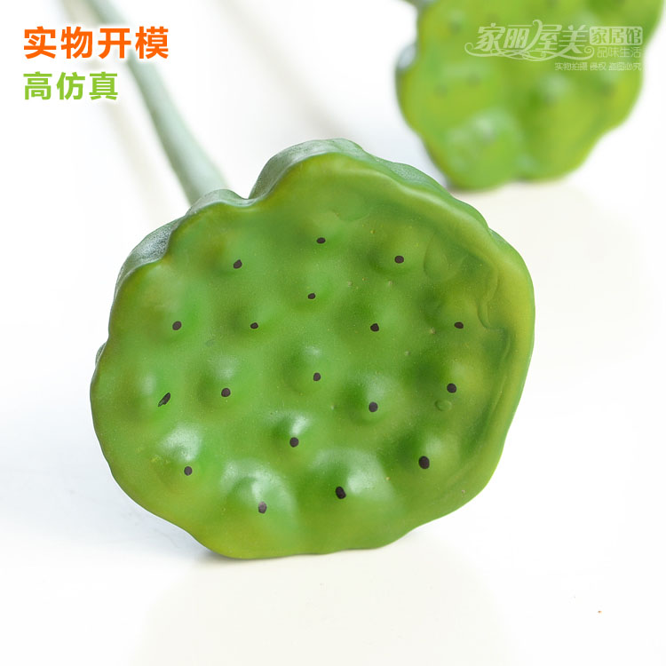 Showerhead fake lotus lotus decorative flower Fake flower simulation flower Living room simulation lotus decorative bouquet Simulation showerhead