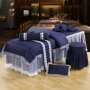 Các gia đình mới bốn bông giường giường trị liệu ren bedspread vẻ đẹp massage bông váy thẩm mỹ viện gói giường - Trang bị tấm ga phủ giường spa