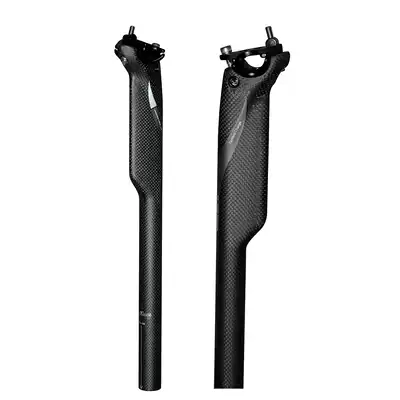 New opera full carbon fiber broken wind seat 3K matting ultra light mountain road bike seat pipe accessories