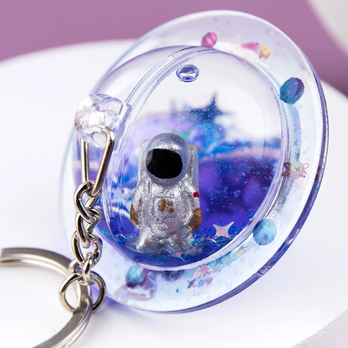 Космонавт, креативный брелок, подвеска, цепь с застежкой подходит для мужчин и женщин, брендовое милое украшение на сумку