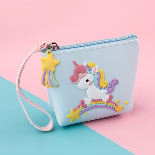 Силиконовый мультяшный кошелек, картхолдер, карточки, небольшая сумка, брендовые монеты, милая ключница, популярно в интернете