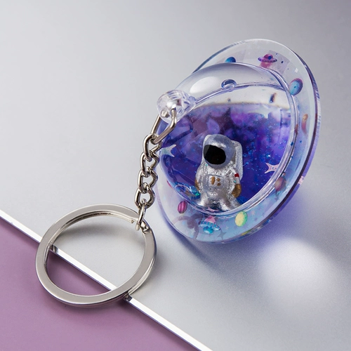 Космонавт, креативный брелок, подвеска, цепь с застежкой подходит для мужчин и женщин, брендовое милое украшение на сумку