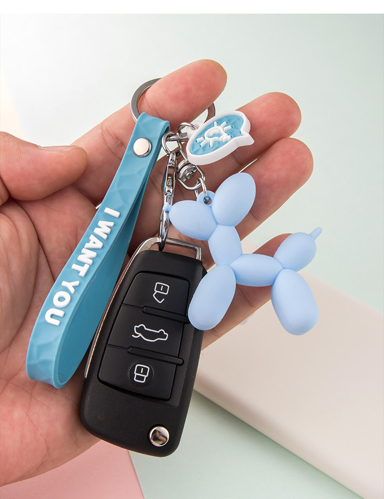 Personalized dog keychain pendant