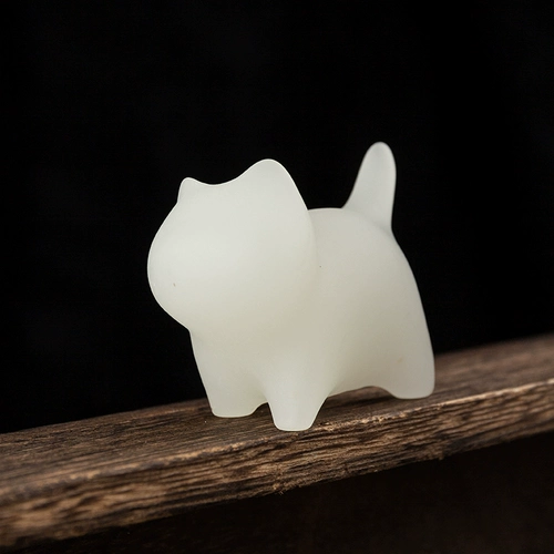 Светящиеся каменные животные, украшения для рабочего стола, креативные и персонализированные украшения для дома, подарки для друзей