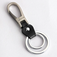 Черная кожа двойной круг круглая голова